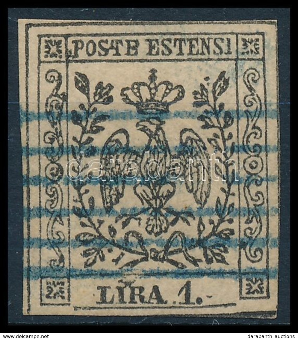 O Olaszország Modena 1852 Mi 6I. Garancia Nélkül - Sonstige & Ohne Zuordnung