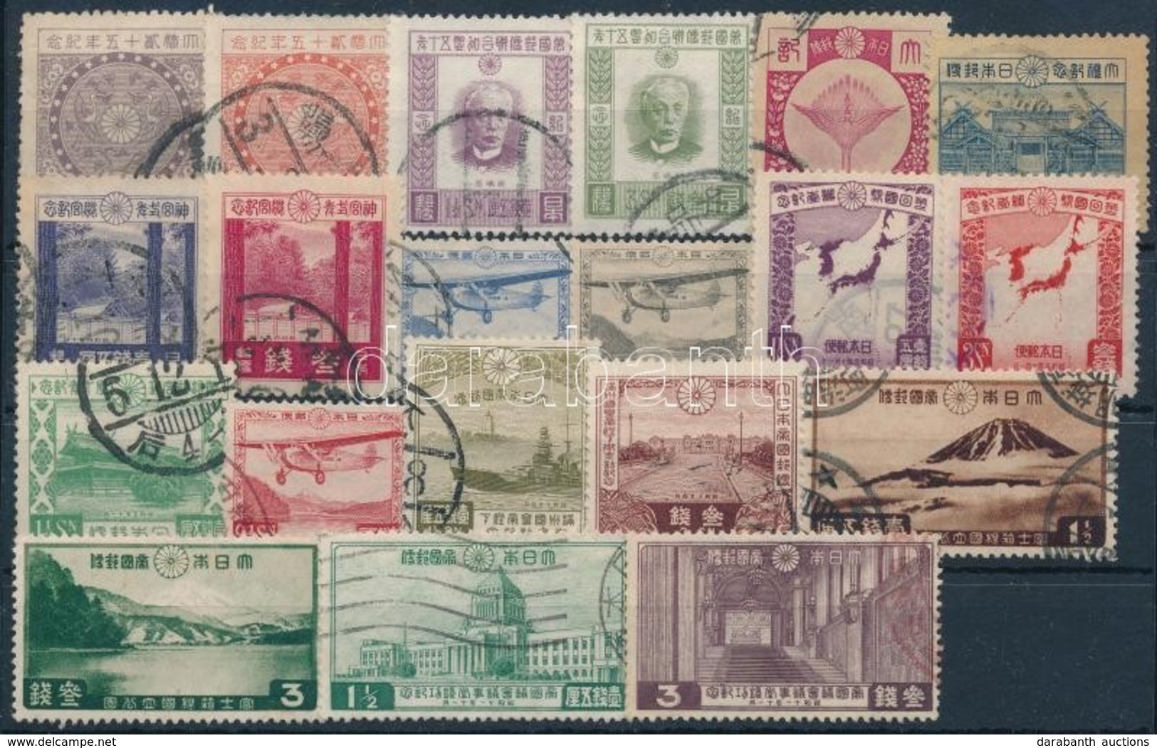 O Japán 1925-1936 20 Klf Jobb Bélyeg (Mi EUR 143,-) - Sonstige & Ohne Zuordnung