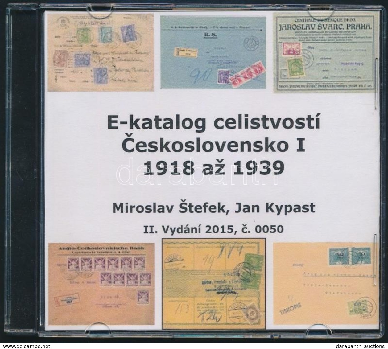 2015 Csehszlovák Díjjegyes Katalógus 1918-1939 CD-ROM - Autres & Non Classés