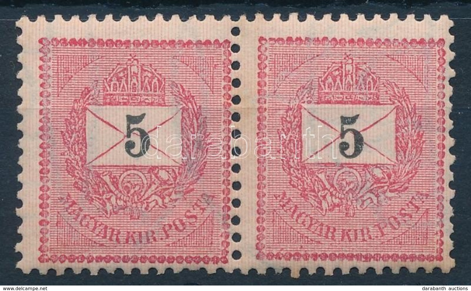 ** 1898 5kr Elfogazott Pár - Autres & Non Classés