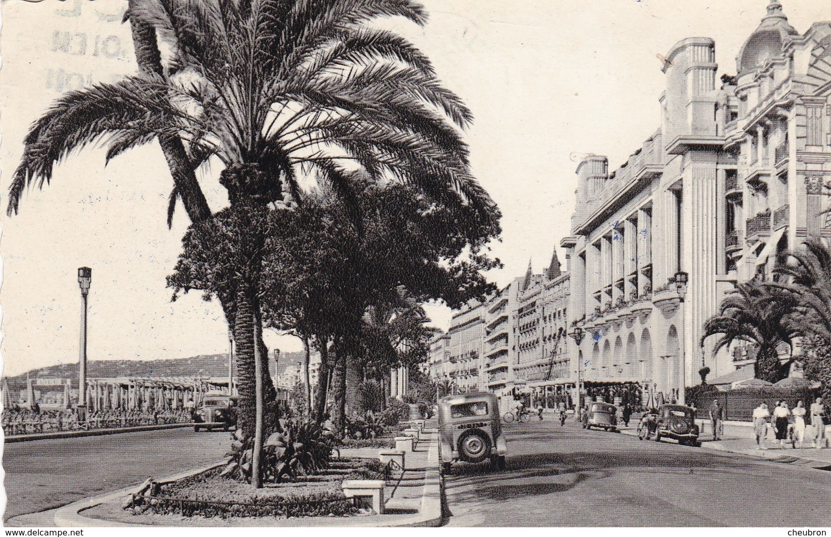 06. NICE.  CPA. 5 CARTES. " LE PALAIS DE LA MÉDITERRANÉE ". PROMENADE DES ANGLAIS