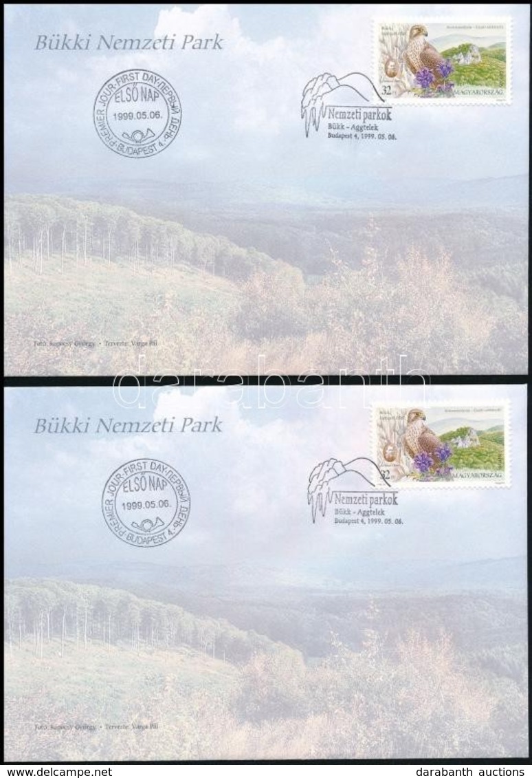 1999 Europa CEPT - Nemzeti Parkjaink (II.) 3 Sor 6 Db FDC-n (6.300) - Sonstige & Ohne Zuordnung