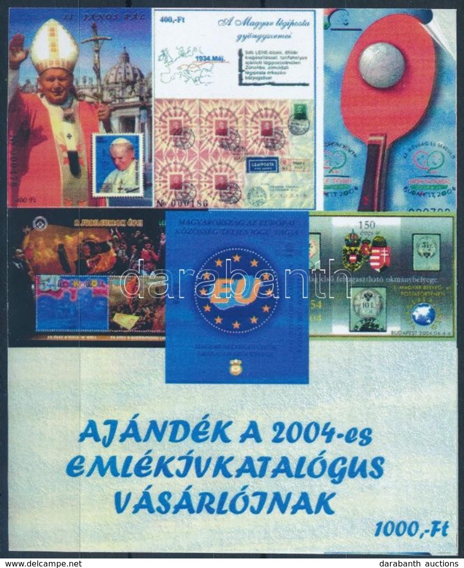 ** 2004 Emlékív Katalógus Ajándék - Autres & Non Classés