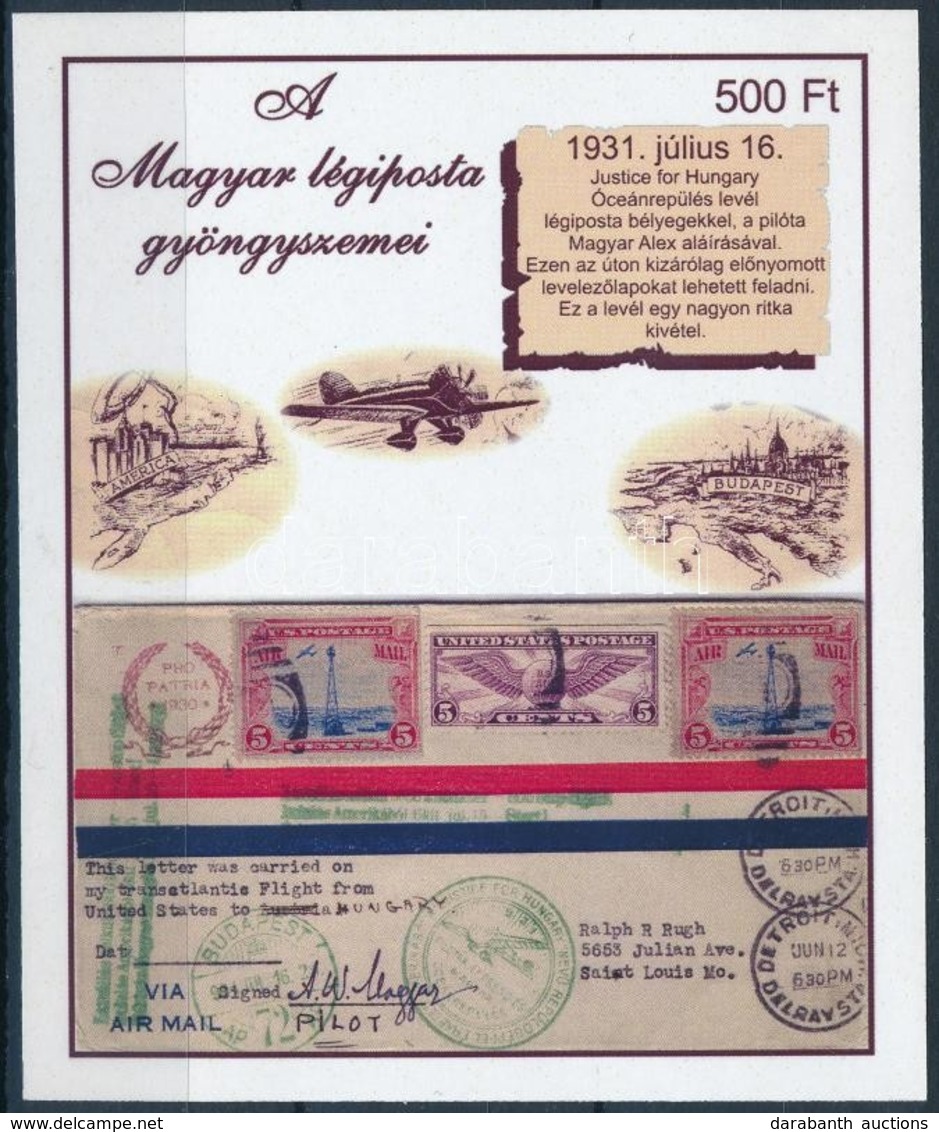 ** 2006/17 A Magyar Légiposta Gyöngyszemei IV. - Autres & Non Classés