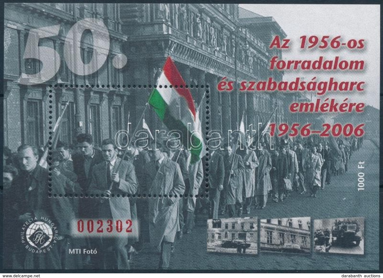 ** 2006 Az 1956-os Forradalom és Szabadságharc Emlékére - Autres & Non Classés