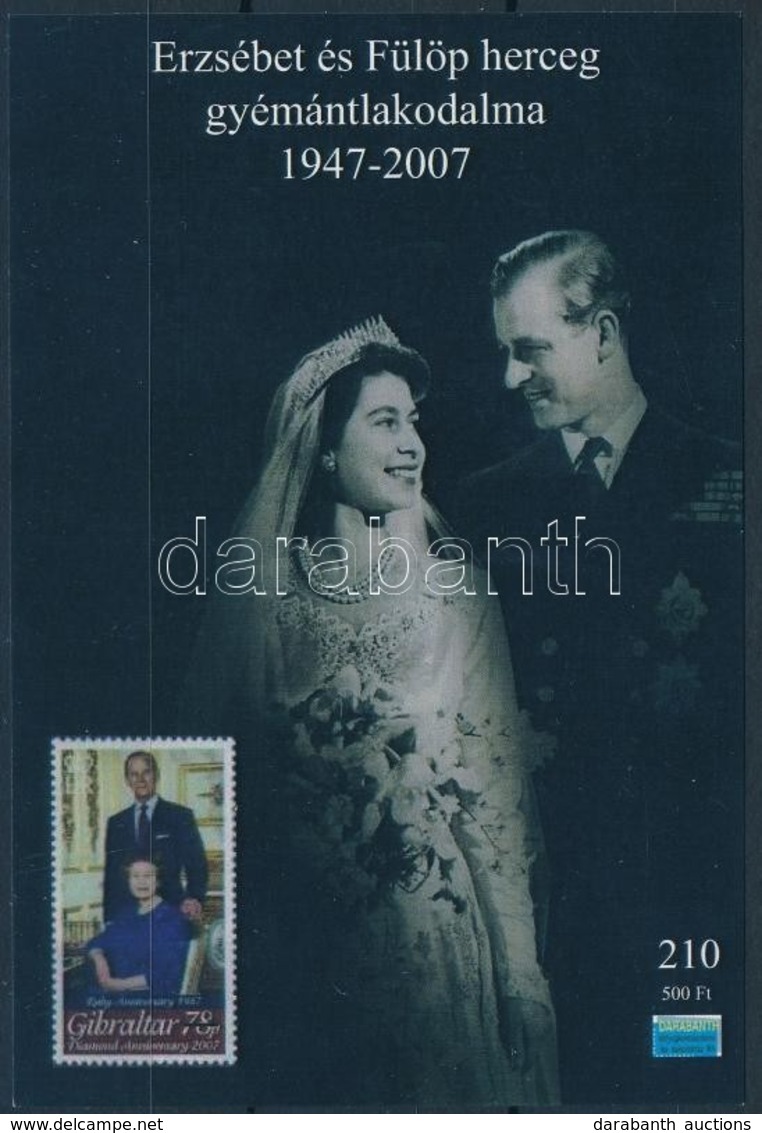 ** 2007 Erzsébet Királyné és Fülöp Herceg Gyémántlakodalma - Sonstige & Ohne Zuordnung