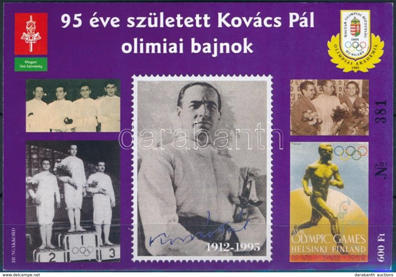 ** 2007 Kovács Pál Olimpiai Bajnok - Autres & Non Classés