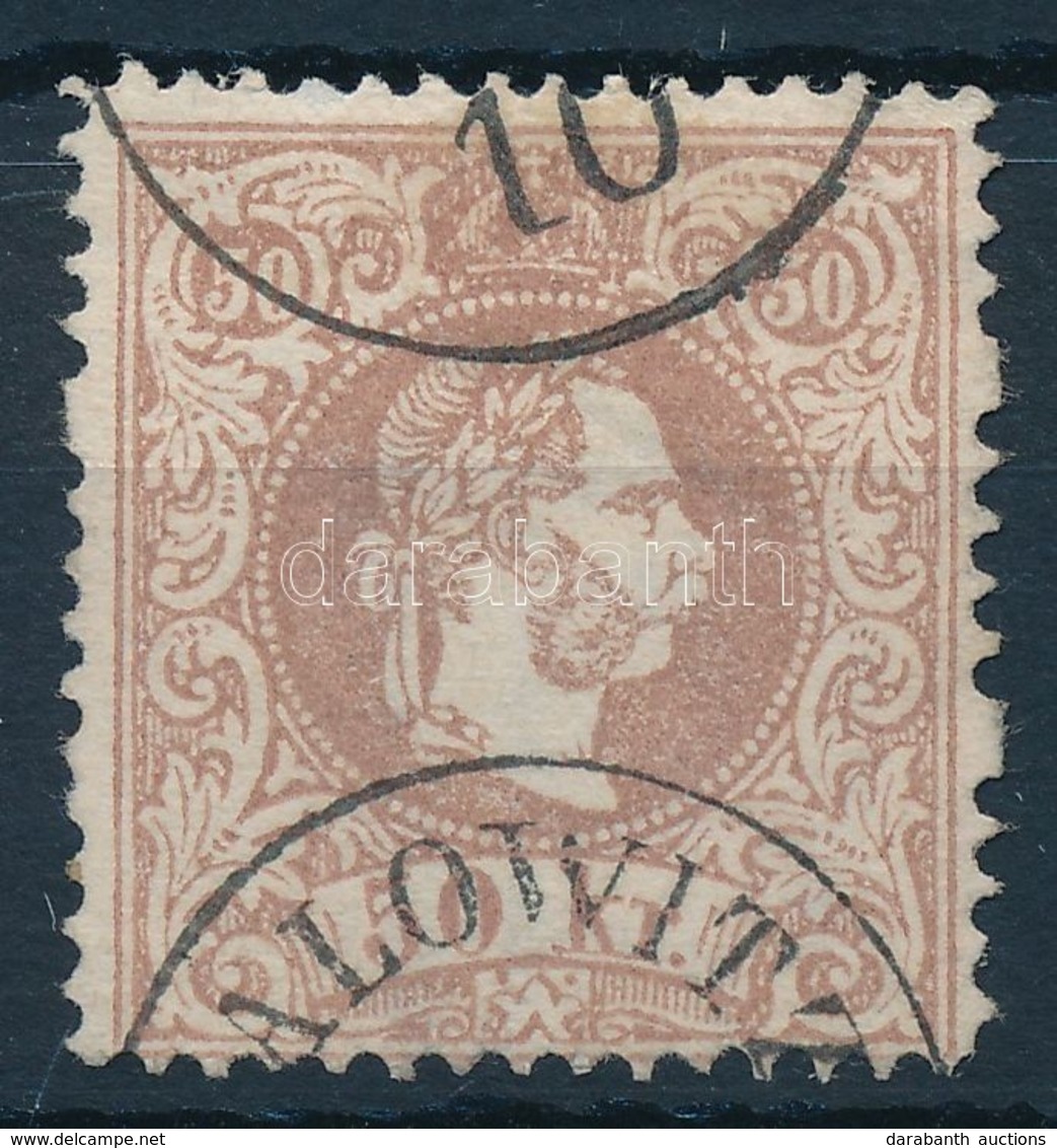 O 1867 50kr Vízjeles Bélyeg / With Watermark - Sonstige & Ohne Zuordnung