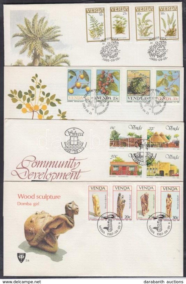 1984-1991 13 Db FDC - Sonstige & Ohne Zuordnung