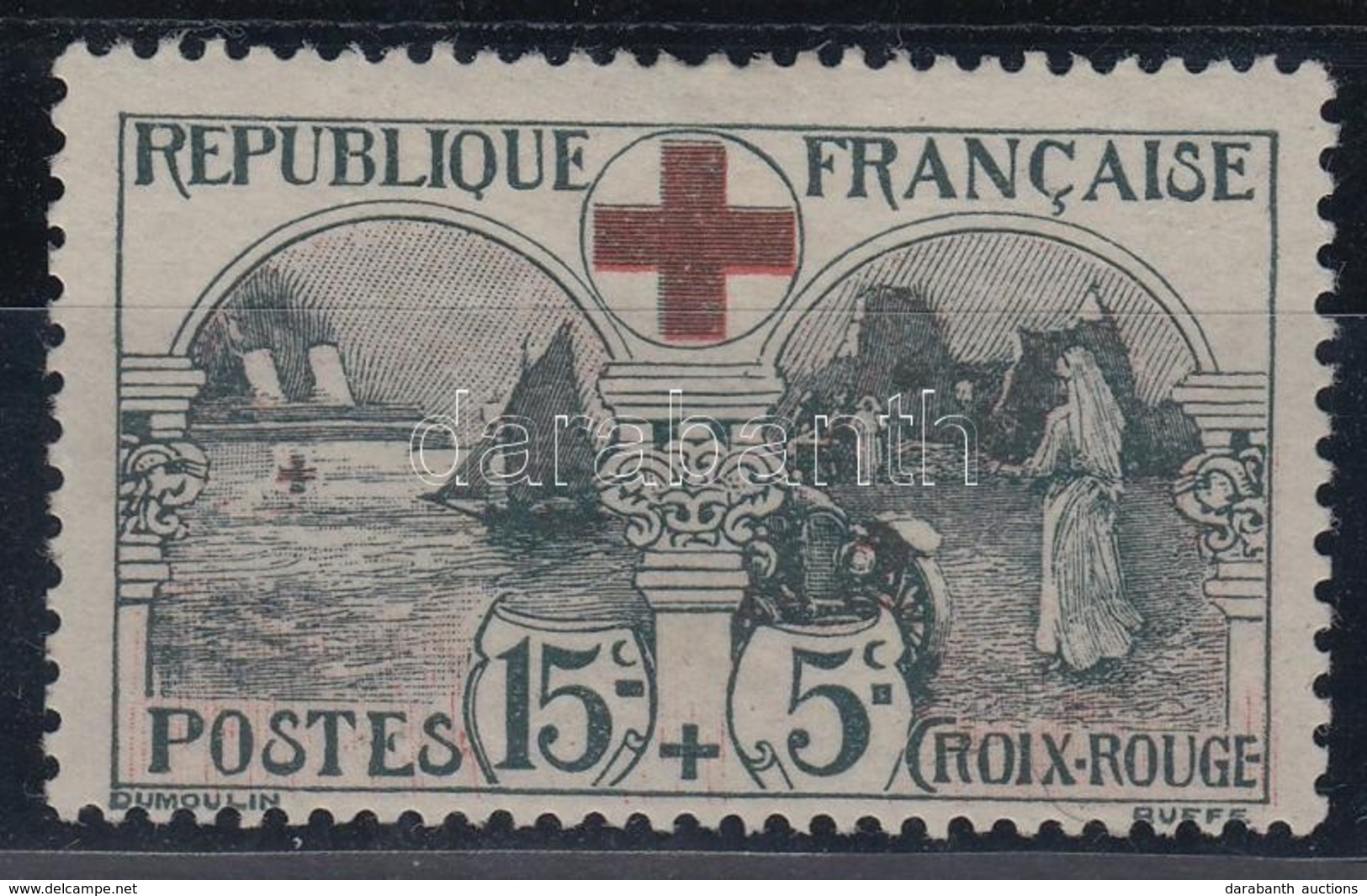 * 1918 Vöröskereszt Mi 136 - Autres & Non Classés
