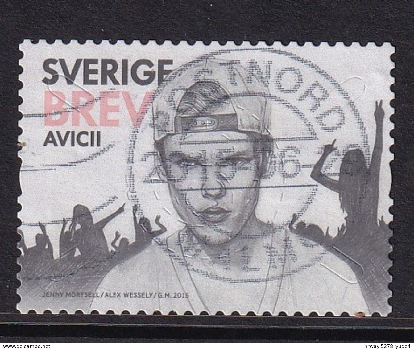Sweden 2015, Avicii Minr 3030 Vfu - Usati