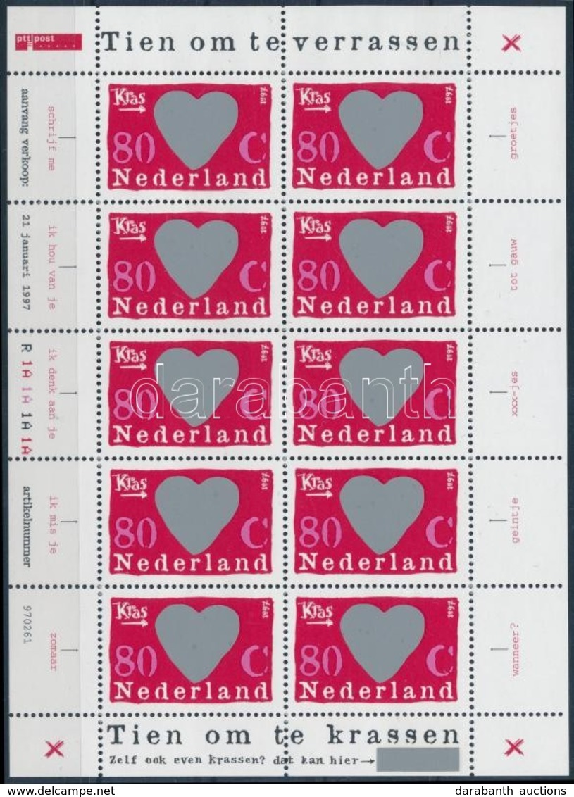 ** 1997 Meglepetés Bélyeg Kisív,
Suprise Stamp Mini Sheet
Mi 1607 - Sonstige & Ohne Zuordnung