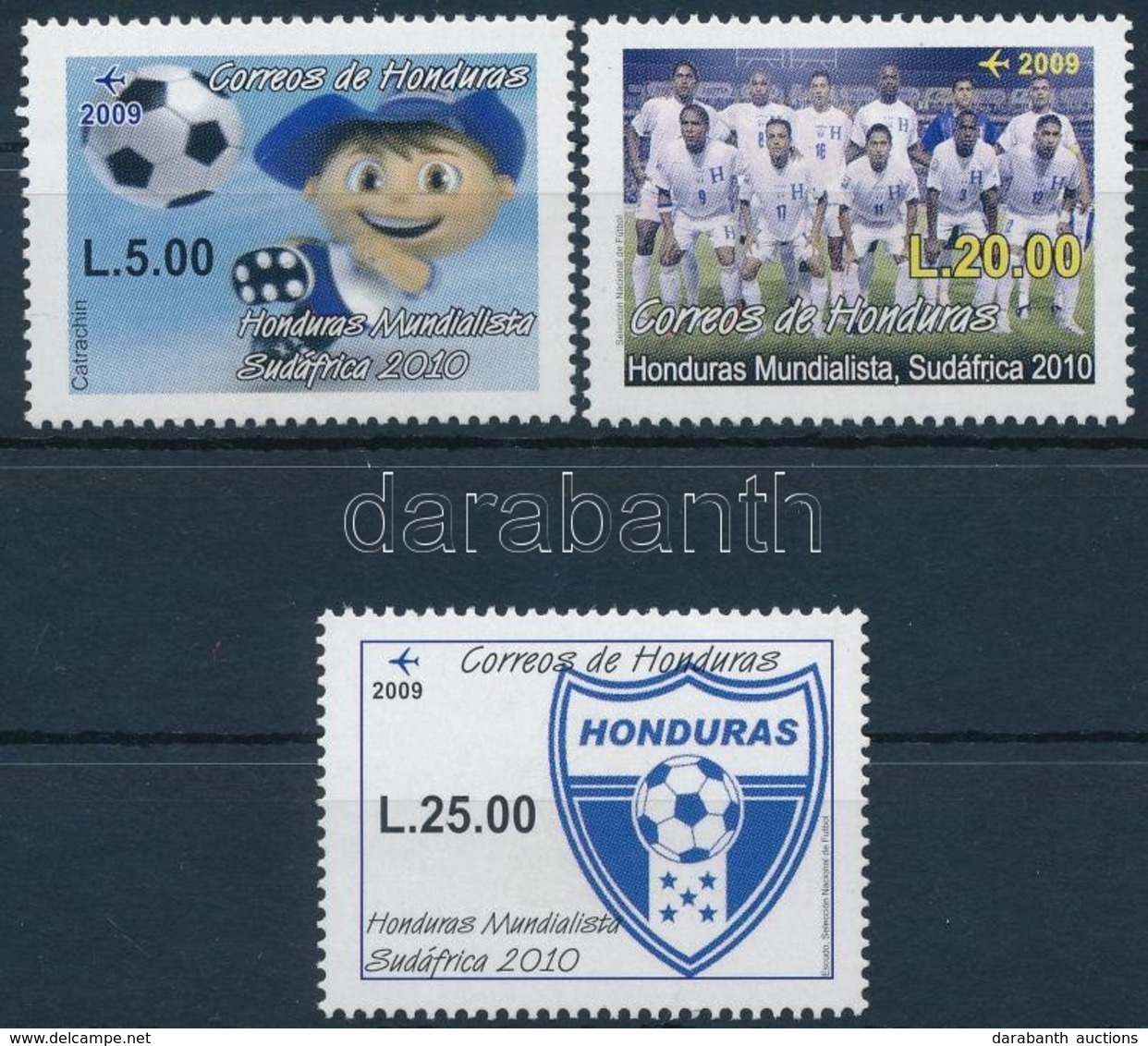 ** 2009 Labdarúgó Világkupa, Dél-Afrika (I.) Sor,
World Cup, South Africa (I.) Set
Mi 1934-1936 - Sonstige & Ohne Zuordnung