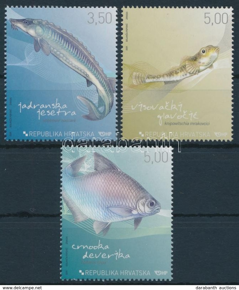 ** 2009 Halak Sor,
Fishes Set
Mi 911-913 - Sonstige & Ohne Zuordnung