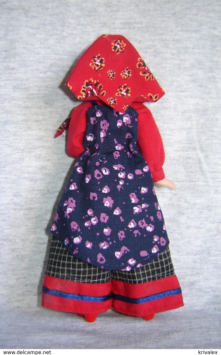 Porcelain Doll In Cloth Dress - Penza  - City Province - Russian Federation - Dolls