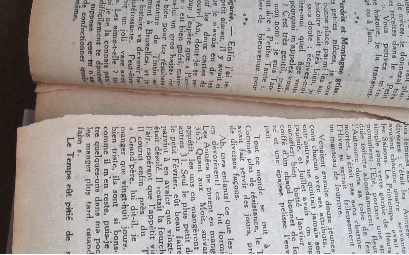 Reliure des Petit vingtième de l'année 1936 en reliure amateurs / Etat - tout les défauts ont leurs scans