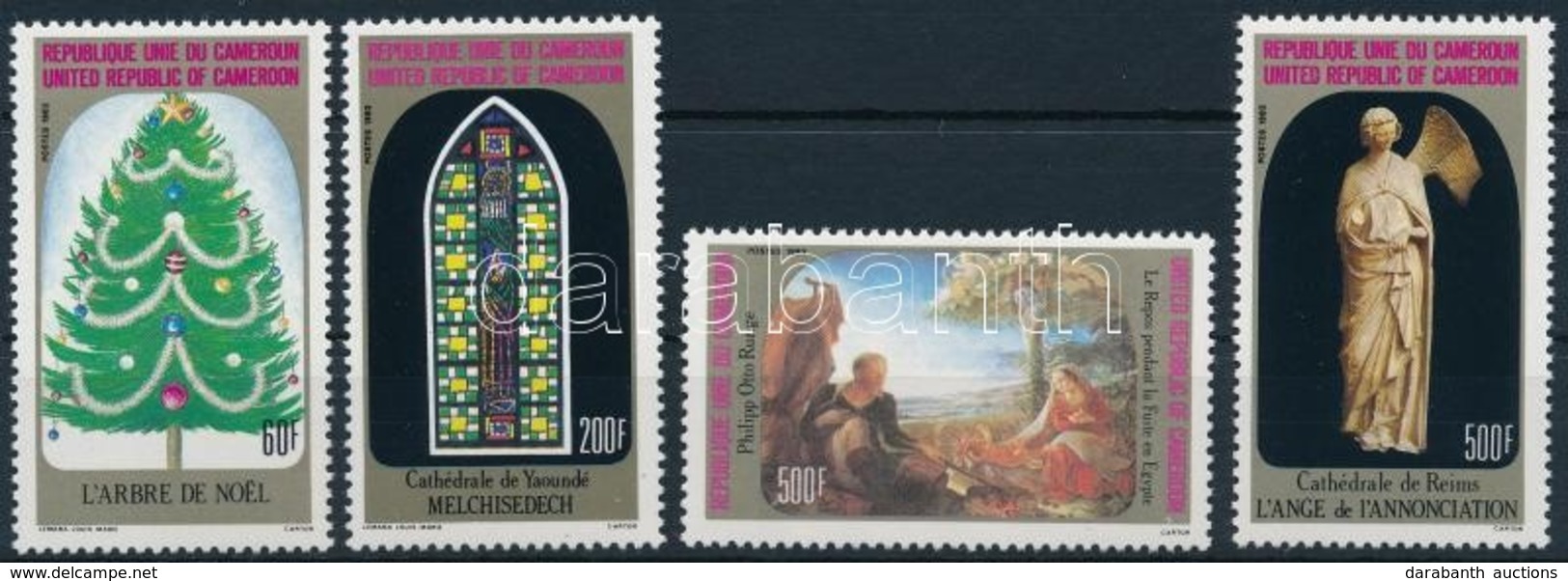 ** 1983 Karácsony Sor,
Christmas Set
Mi 1028-1031 - Sonstige & Ohne Zuordnung