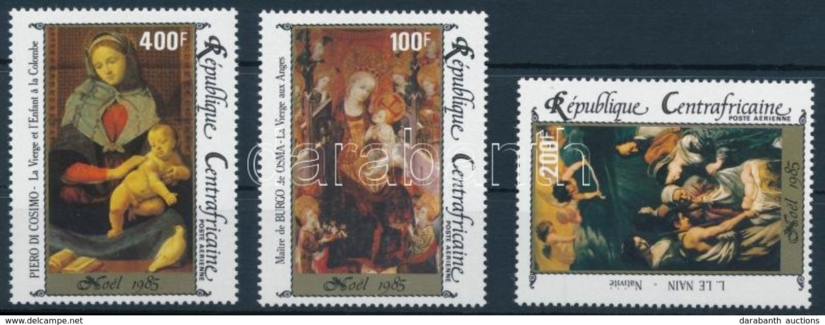 ** 1985 Karácsony, Festmények Sor,
Christmas, Paintings Set
Mi 1177-1179 - Sonstige & Ohne Zuordnung