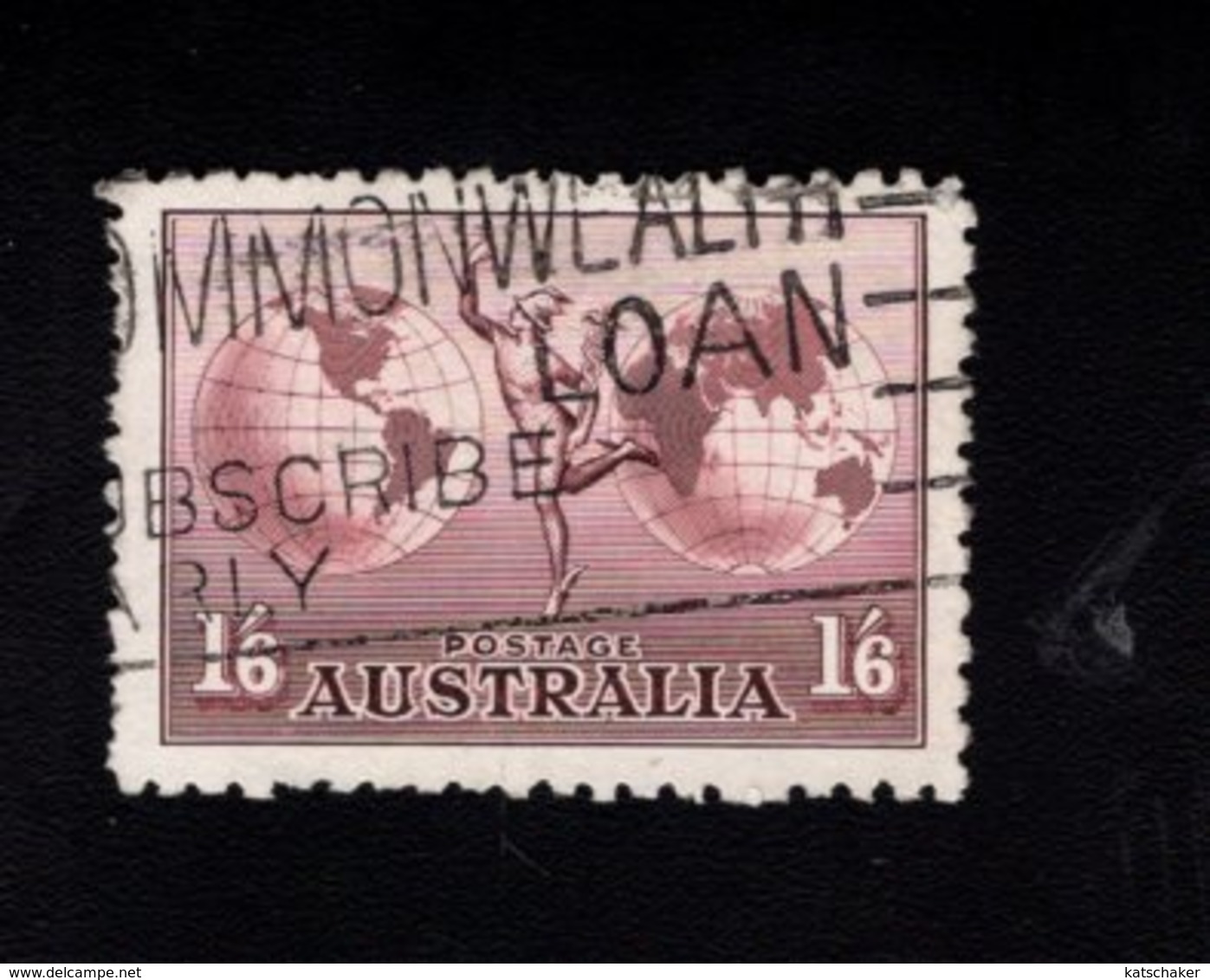 916391356 1934 SCOTT C4 GEBRUIKT USED GEBRAUCHT OBLITERE (O) MERCURY AND HEMISPHERES - Usados