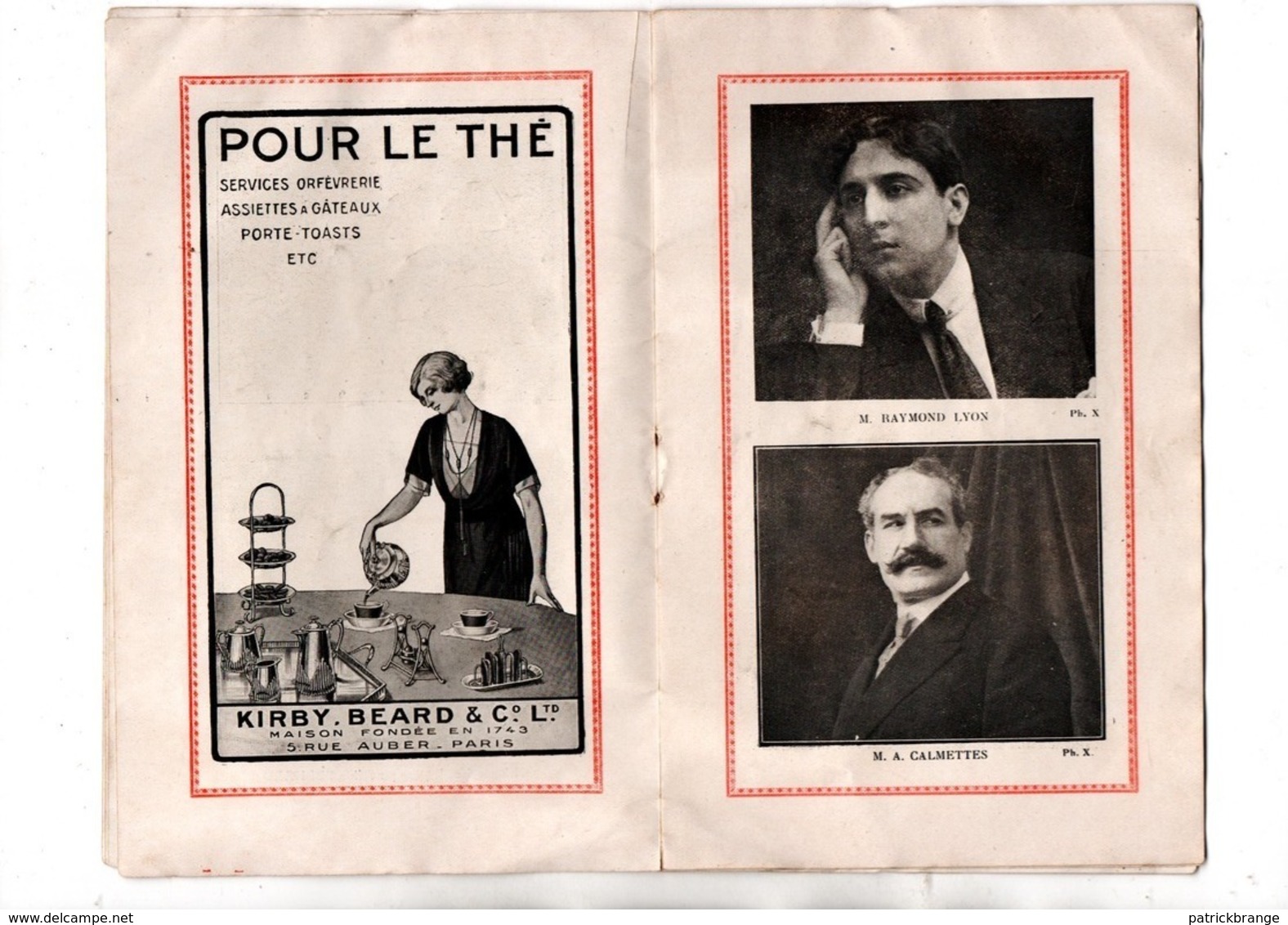 PROGRAMME. THÉÂTRE DE PARIS . " LA VIERGE FOLLE " . RÉJANE, D, DELZA, GONZALVES, J; DEROY - Réf. n° 73P -