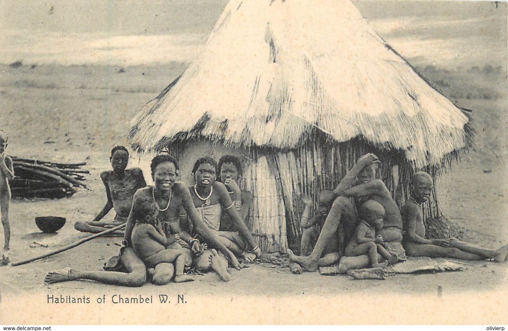 Congo - Mbuji Mayi - Habitants Of Chambell W. N. - Andere & Zonder Classificatie