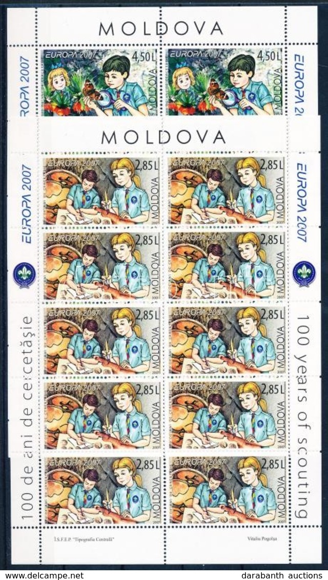 ** 2007 Europa CEPT Cserkészek Kisívsor Mi 582-583 - Sonstige & Ohne Zuordnung