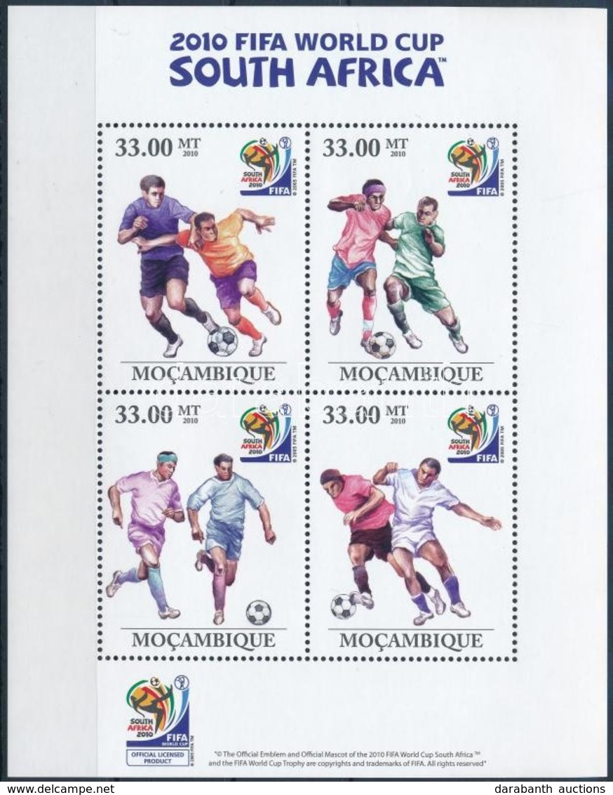 ** 2010 Labdarúgó-világbajnokság, Dél-Afrika Blokk,
Football World Cup, South Africa Block
Mi 333 - Sonstige & Ohne Zuordnung