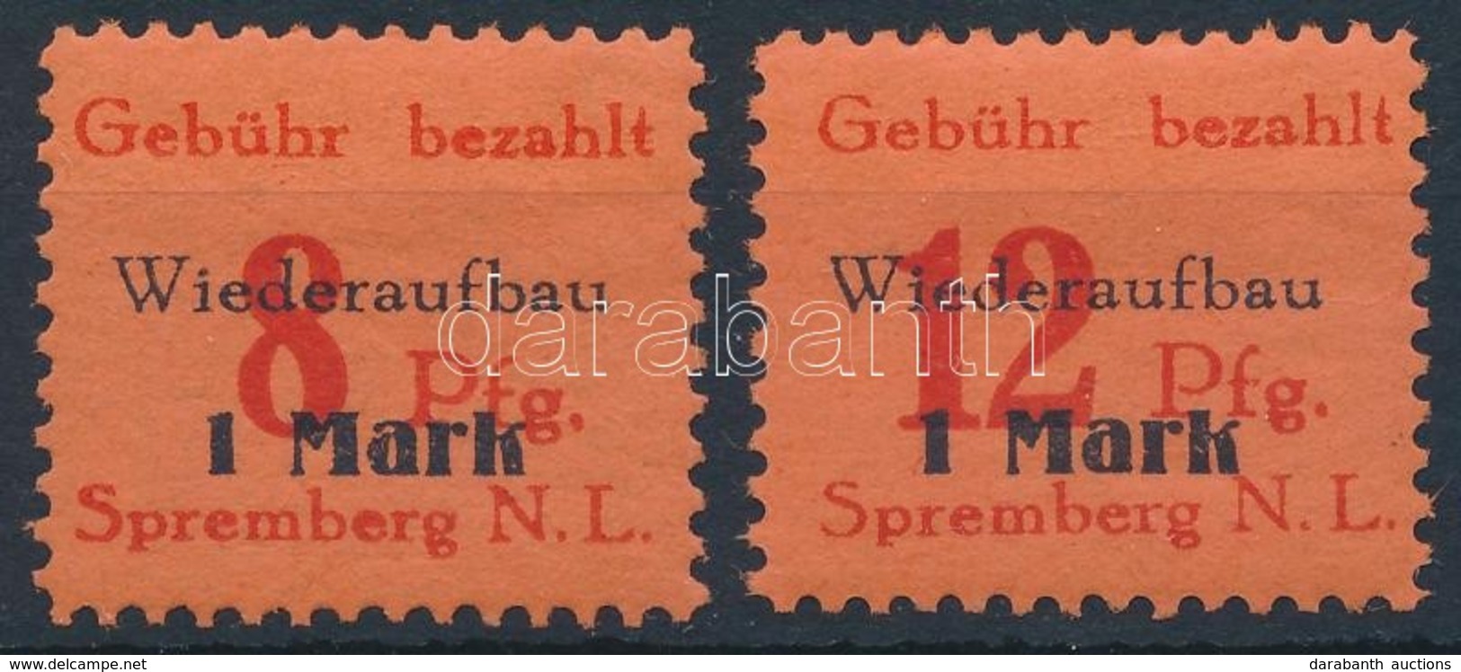 * Spremberg 1946 Mi 15-16 - Autres & Non Classés