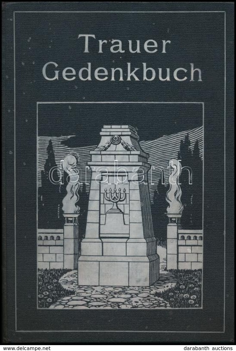 1910 Izraelita Gyászkönyv, A Hozzátartozó Halálozási Napjának évfordulóival - Autres & Non Classés