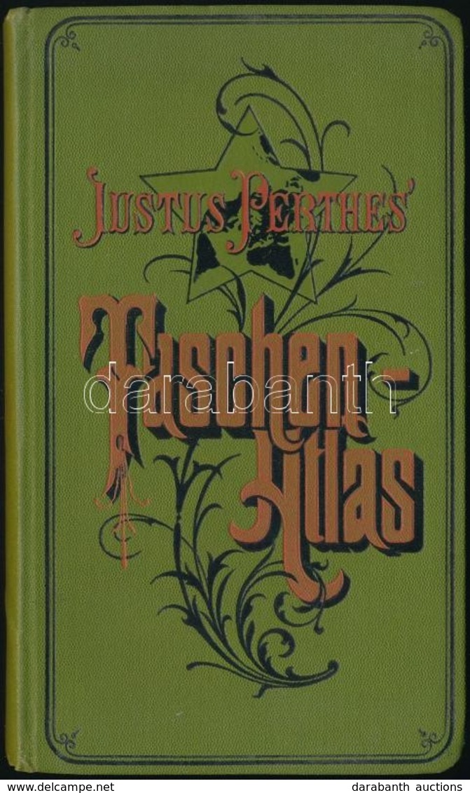 Justus Perthes Taschen-Atlas. 21, Auflage. Vollständig Neu Bearbeitet Von Hermann Habenicht. Gotha, 1885, Justus-Perthes - Autres & Non Classés