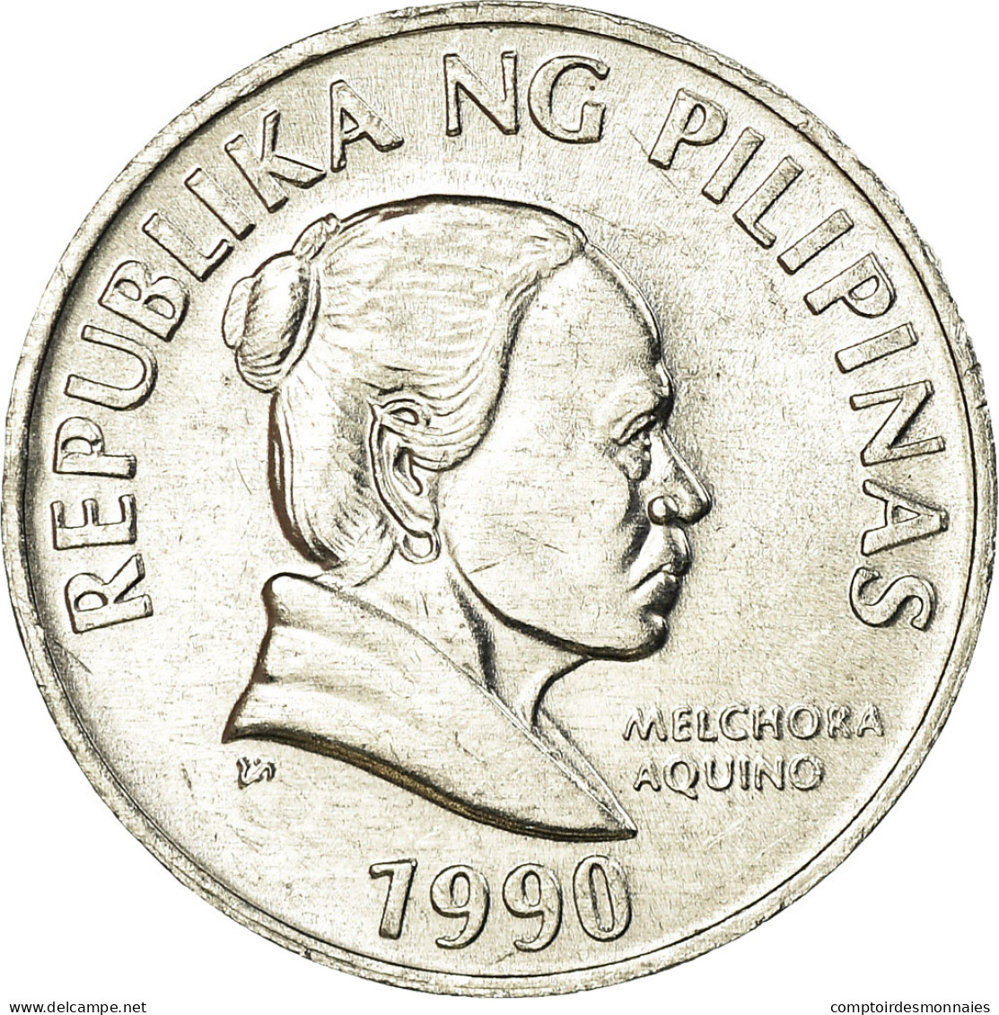 Monnaie, Philippines, 5 Sentimos, 1990, SUP, Aluminium, KM:239 - Philippines