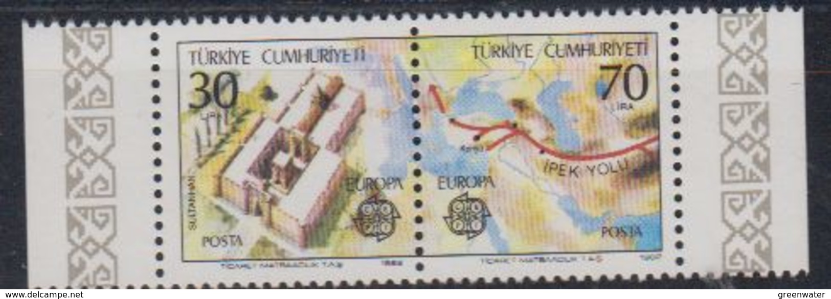 Europa Cept 1982 Turkey 2v  ** Mnh (45905E) - 1982