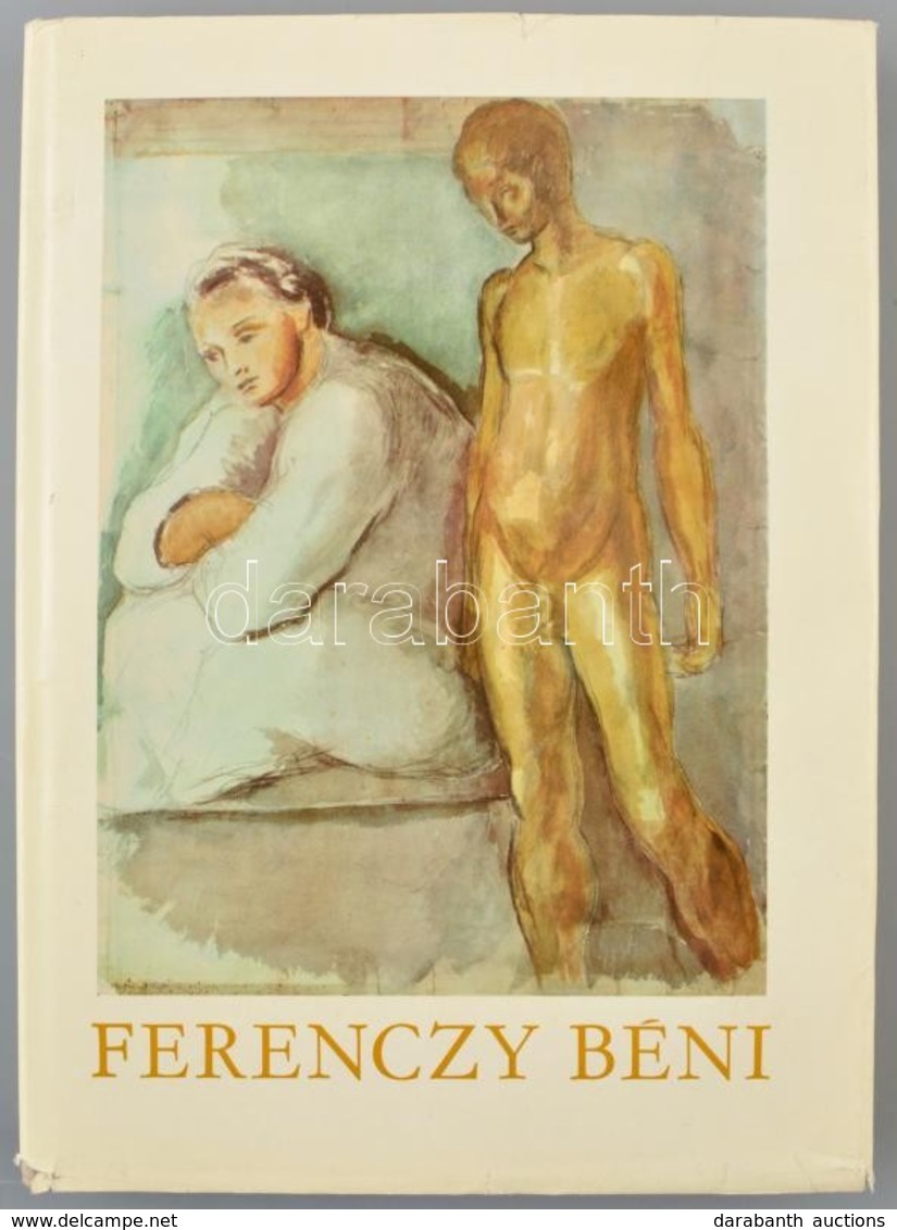 Ferenczy Béni: Írás és Kép. Bp., 1961, Magvető Könyvkiadó. Kiadói Egészvászon Kötés, Sérült Papír Védőborítóval, Sok Kép - Non Classés