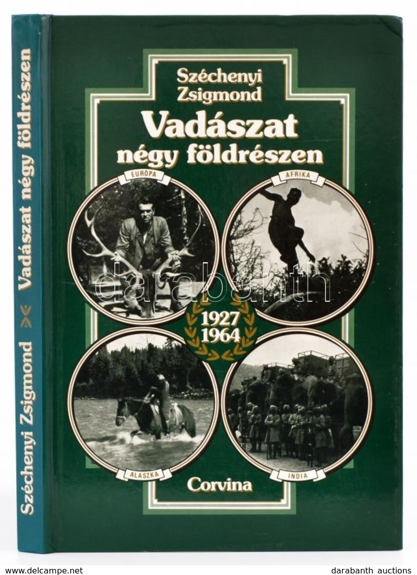 Széchenyi Zsigmond: Vadászat Négy Földrészen, 1927-1964. Bp., 1987, Corvina. Kiadói Kartonált Kötés, Jó állapotban. - Ohne Zuordnung