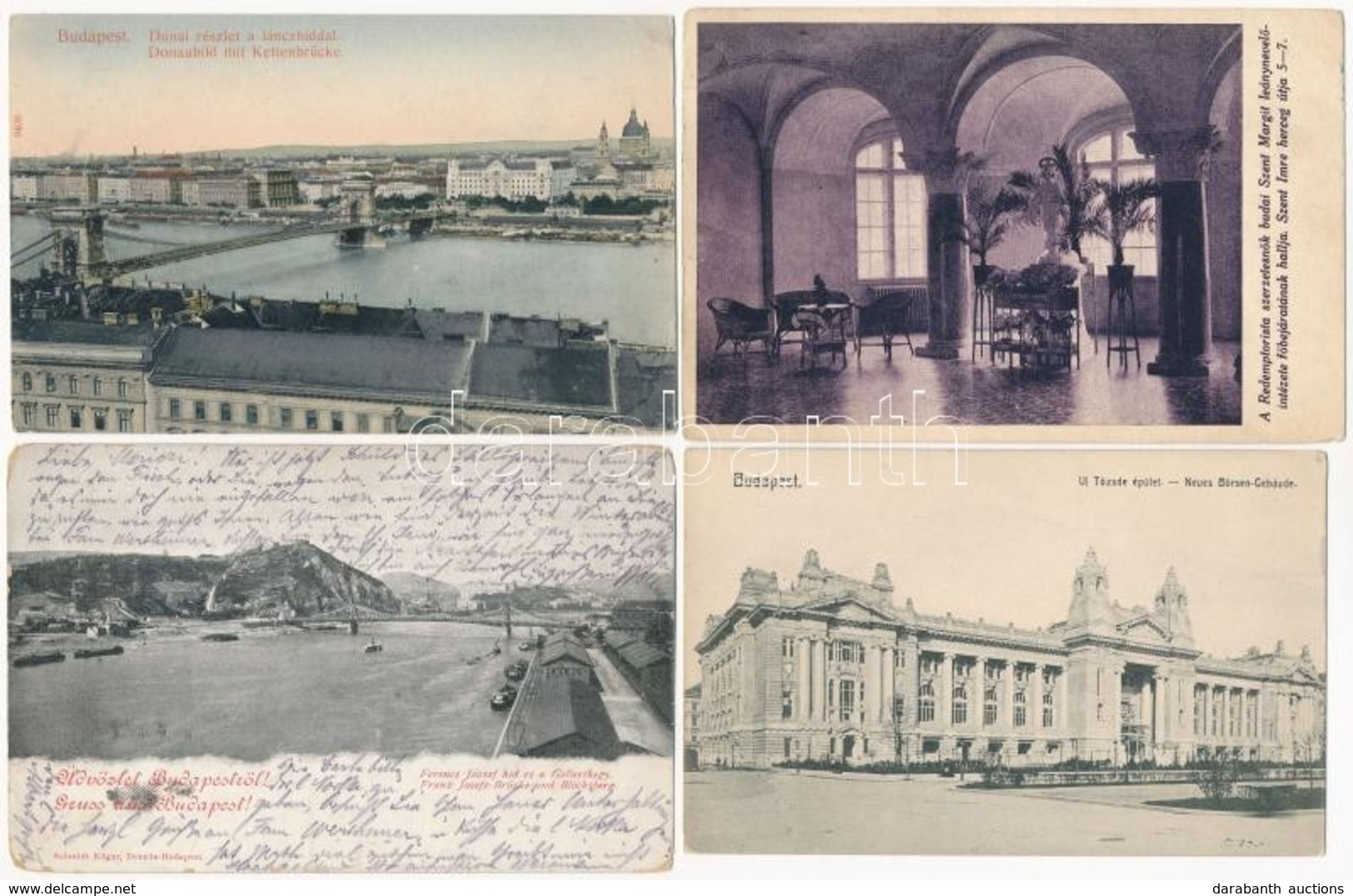 ** * 20 Db RÉGI Képeslap: Főleg Magyar Városok, Pár Motívum Képeslapok / 20 Pre-1945 Postcards: Mostly Hungarian Towns A - Non Classés