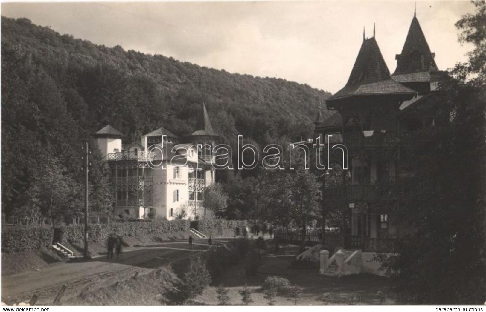 ** * 9 Db Régi Erdélyi és Román Városképes Lap: Szovátafürdő, Marosvásárhely, Gyilkos-tó, Sinaia / 9 Pre-1945 Transylvan - Non Classés