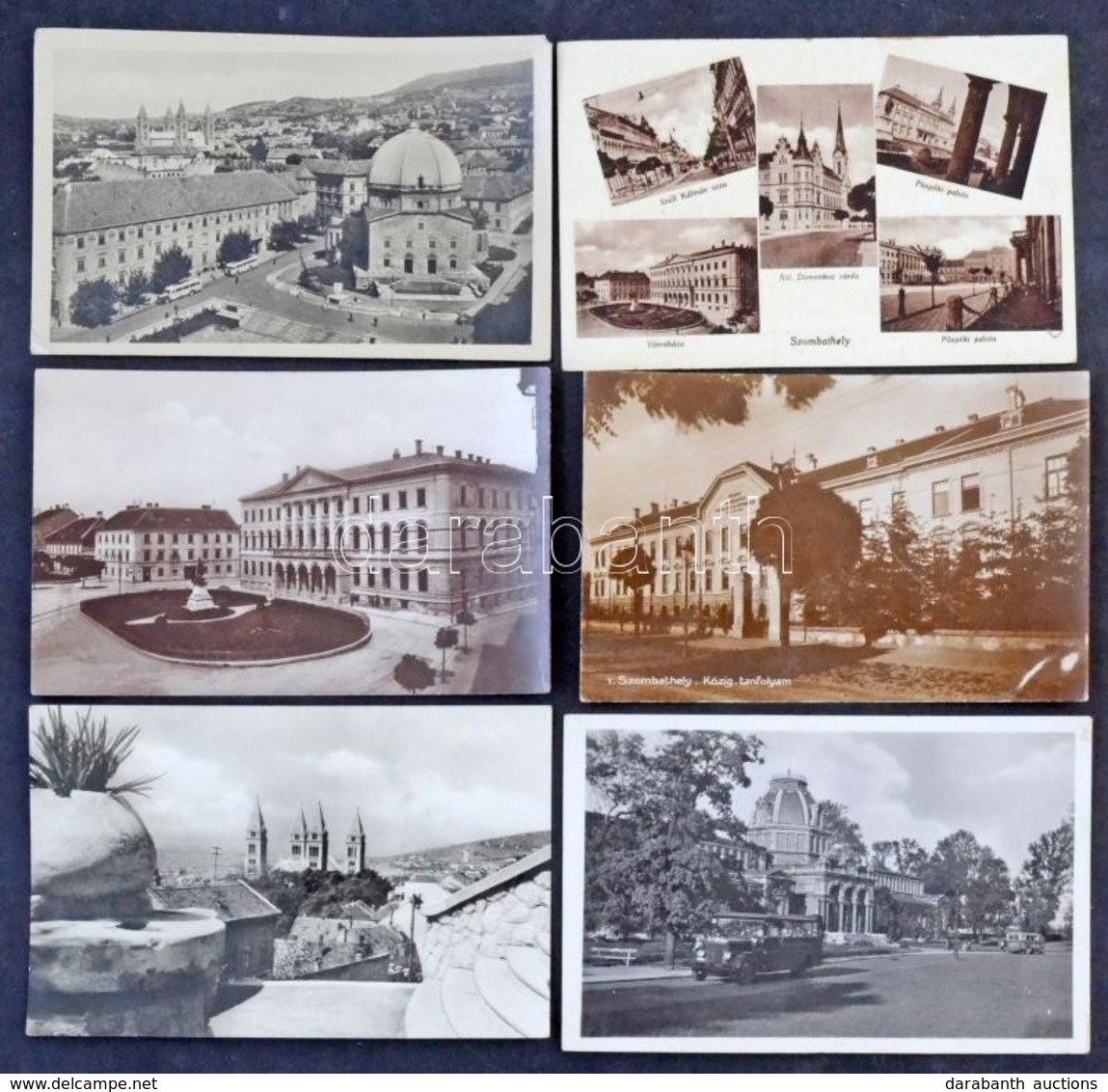 ** * 95 Db MODERN Magyar Városképes Lap Pár Régivel / 95 Modern Hungarian Town-view Postcards With Some Pre-1945 Postcar - Non Classés