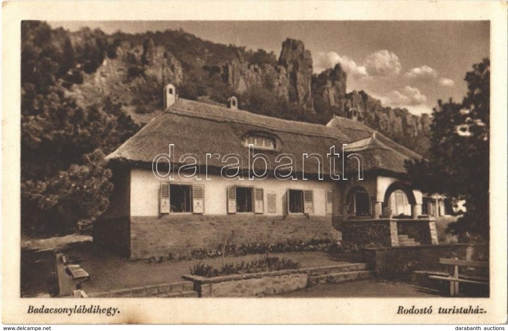 T2/T3 1940 Badacsonylábdihegy (Badacsonytördemic), Rodostó Turistaház (EK) - Non Classés