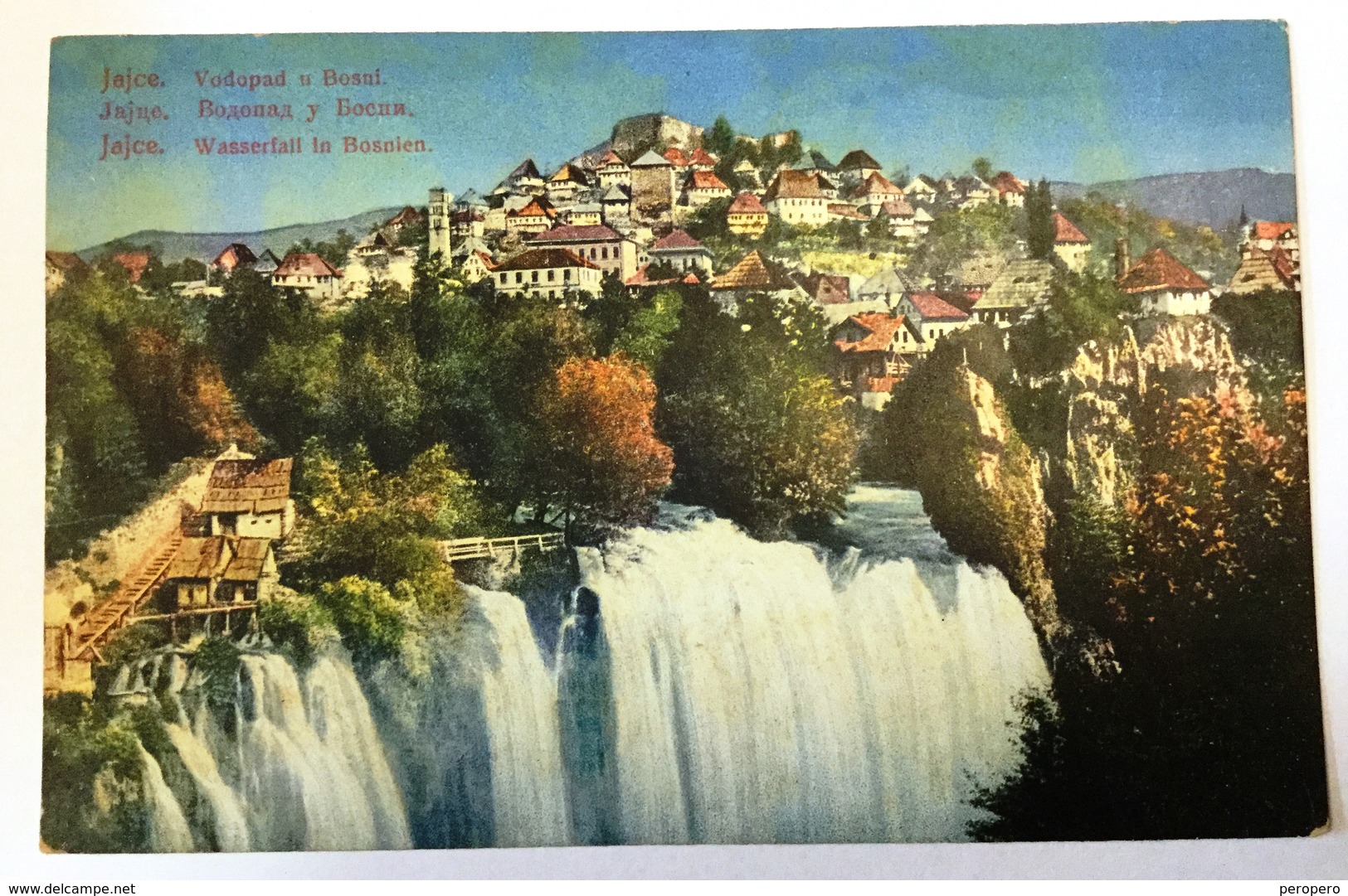 AK  BOSNIA  BOSNA  JAJCE  VODOPAD - Bosnien-Herzegowina