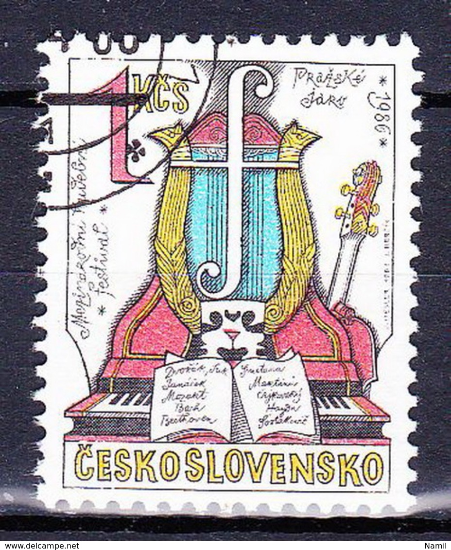 Tchécoslovaquie 1986 Mi 2859 (Yv 2673 ), Obliteré - Used Stamps