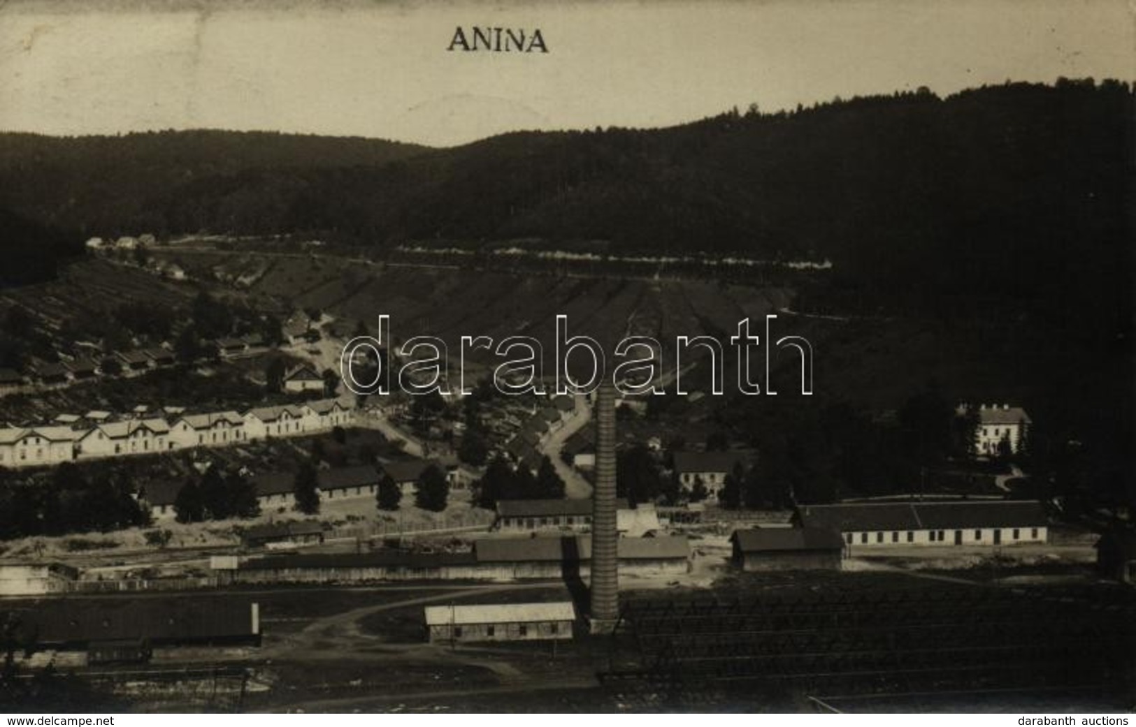 T2 Anina, Stájerlakanina, Steierdorf; Vasgyár / Iron Works, Factory - Non Classés