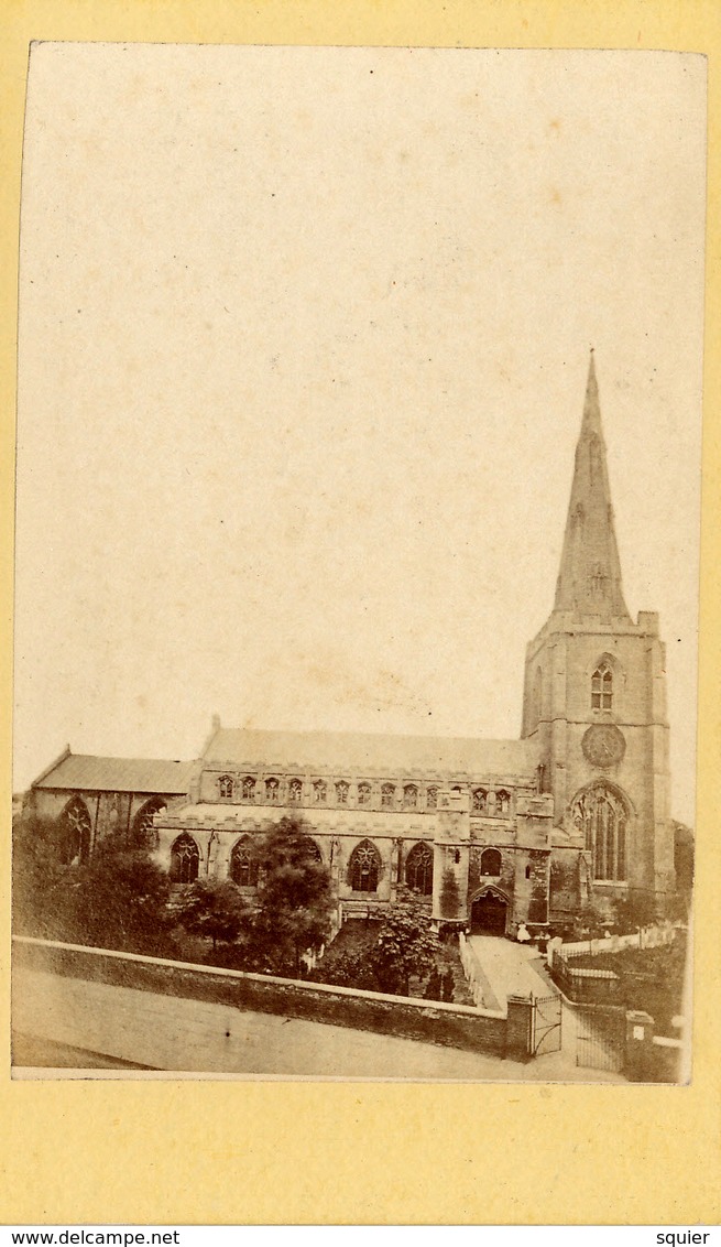 CDV, Long Sutton, Church, St.Mary,View From Distance, John B. Starbuck - Old (before 1900)