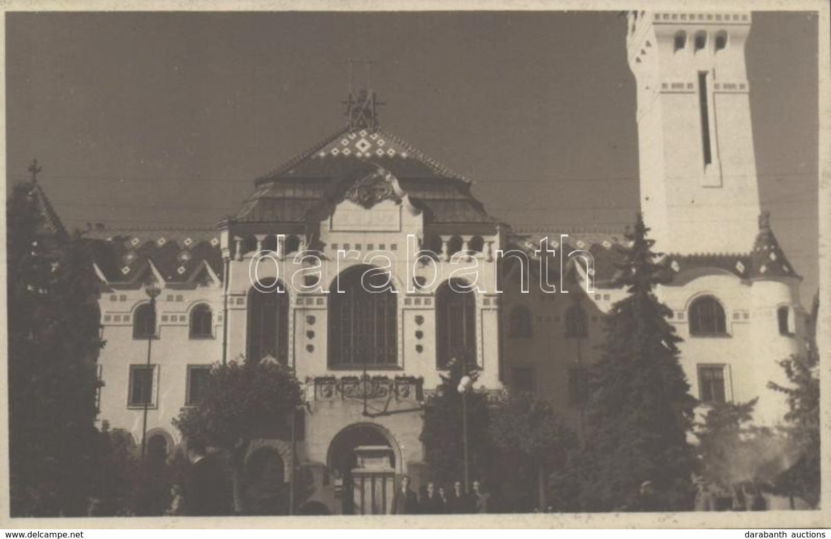 ** T1/T2 Marosvásárhely, Targu Mures; Városháza / Town Hall, Photo - Ohne Zuordnung