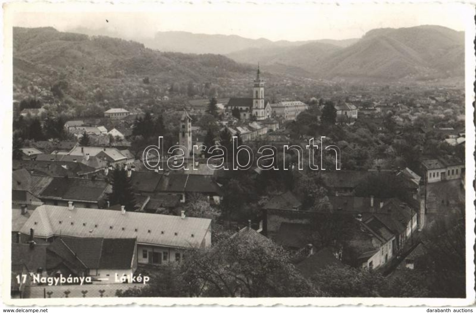 * T2 1942 Nagybánya, Baia Mare; Látkép, Templomok / General View With Churches - Ohne Zuordnung