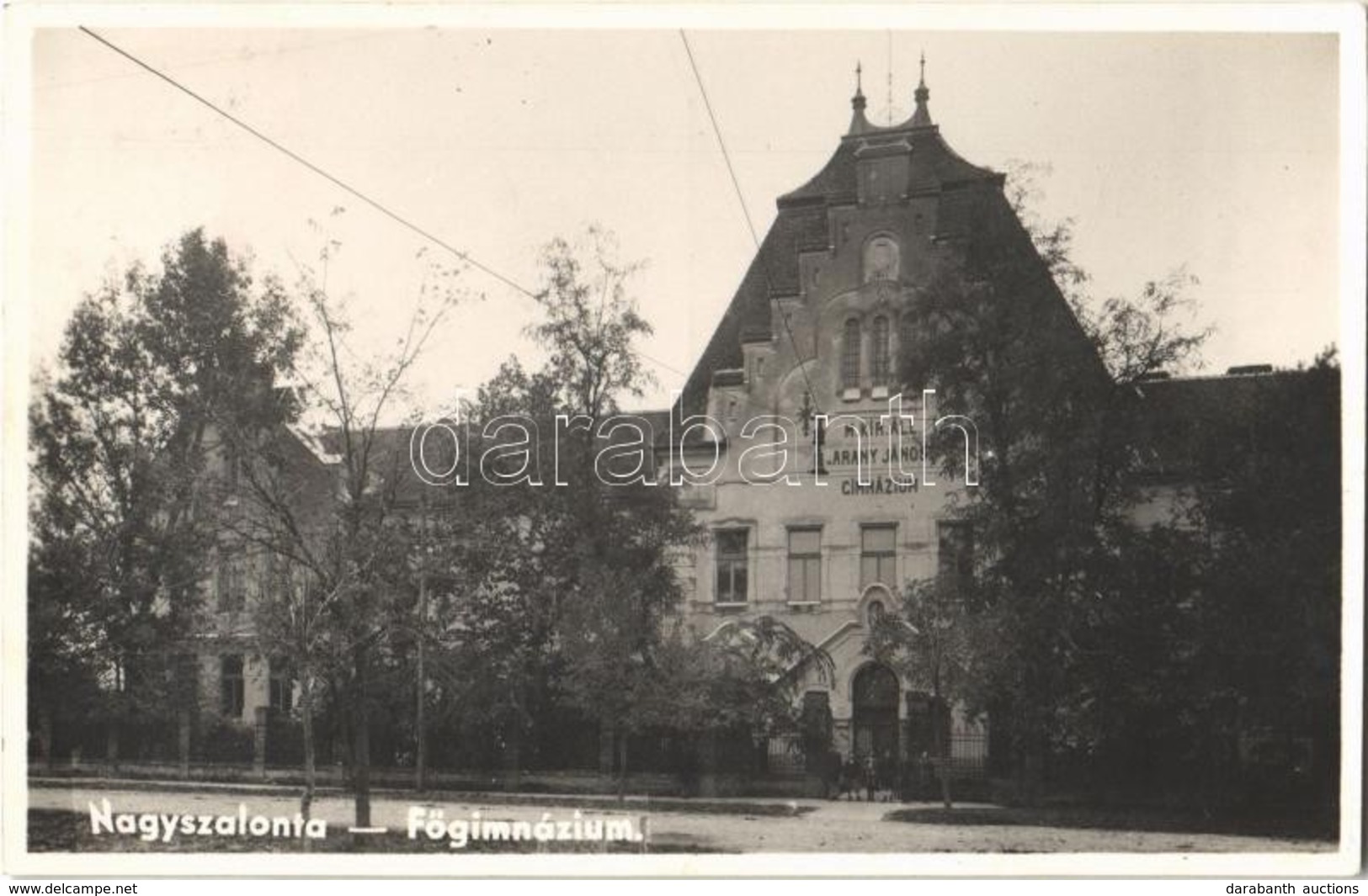 T2 1944 Nagyszalonta, Salonta; Főgimnázium / High School - Ohne Zuordnung