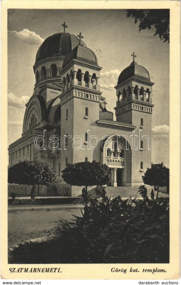 T1/T2 1941 Szatmárnémeti, Szatmár, Satu Mare; Görög Katolikus Templom / Greek Catholic Church - Non Classés