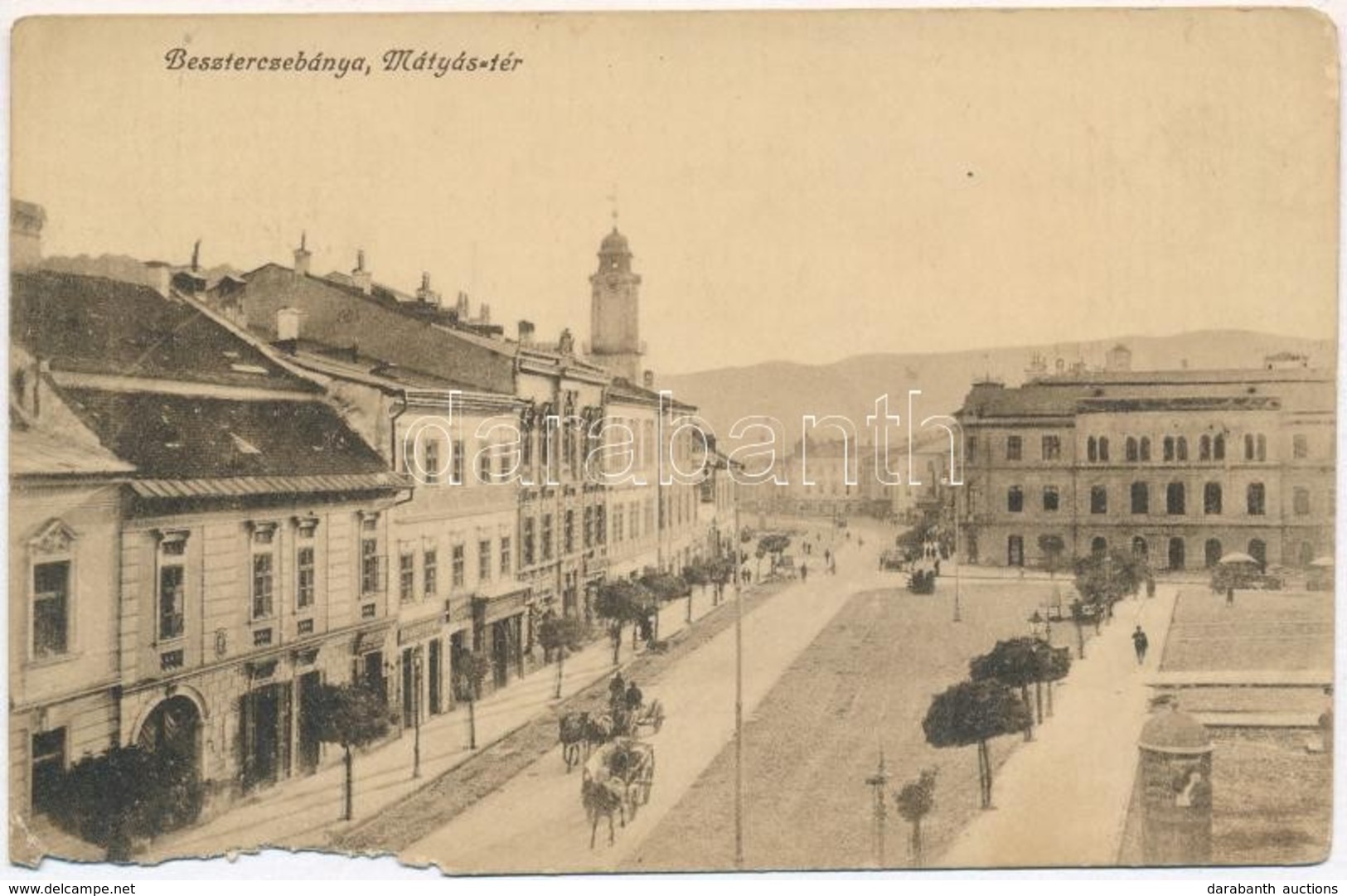 T4 Besztercebánya, Banská Bystrica; Mátyás Tér, üzletek / Square, Shops (b) - Sonstige & Ohne Zuordnung