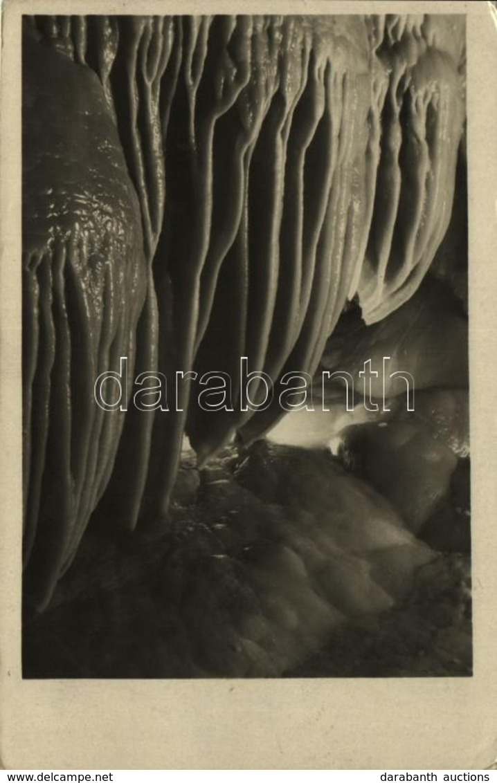 T2 1948 Déményfalvi-völgy, Demanovska Dolina (Alacsony-Tátra, Nízke Tatry); Demanovské Jaskyne, Záclony V Svantovítovom  - Autres & Non Classés