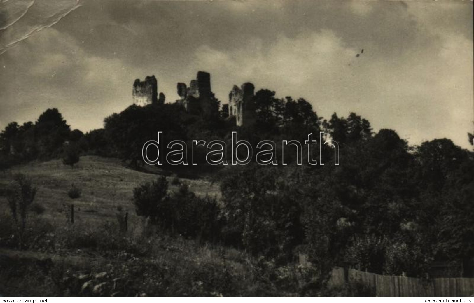 T2/T3 Divény, Divín; Hrad Divín / Divényi Vár / Castle Ruins (EB) - Sonstige & Ohne Zuordnung