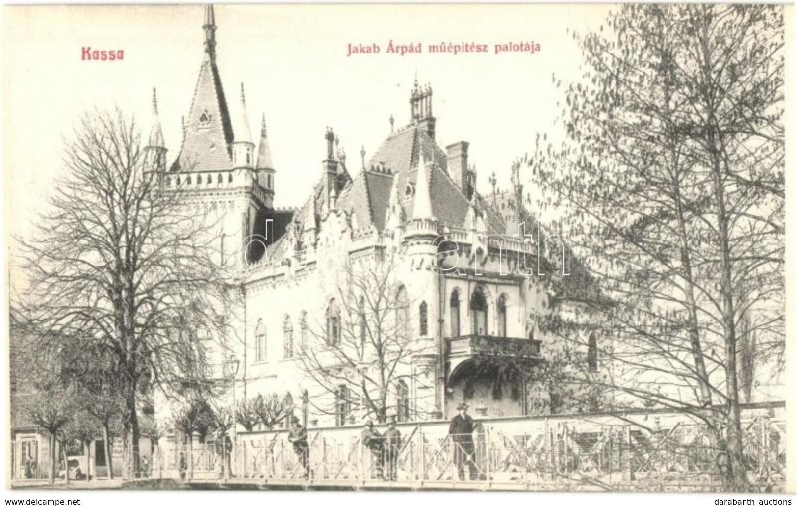 ** T1 Kassa, Kosice; Jakab Árpád Műépítész Palotája / Architect's Palace - Autres & Non Classés